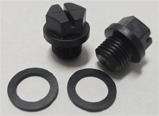 Reliant Pump House Drain Plugs with O-Rings for P5215 / P5215-2 / P5230 (Set of 2)