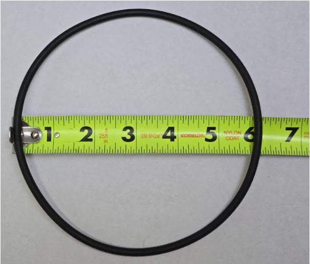 Reliant Pump Housing Lid O-Ring for P2110 / P2115 Series