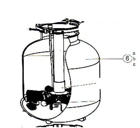 Reliant Sand Filter 22" Tank Body for S119T