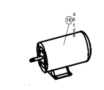 Reliant 1hp Pump motor BC2729