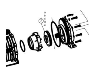 Reliant pump 3/4hp impeller P1707 series