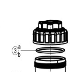 Reliant Chlorinator lid oring B8011 / B8012 (Small)