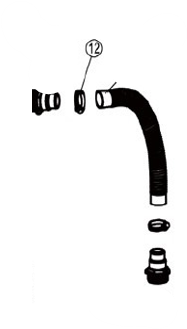 Reliant Sand Filter Hose Clamp for S116T / S119T / S124T Series