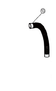 Reliant skid pack hose for F116T7103/F116T1103