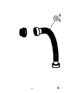 Reliant filter hose for F116T7205/F116T1207