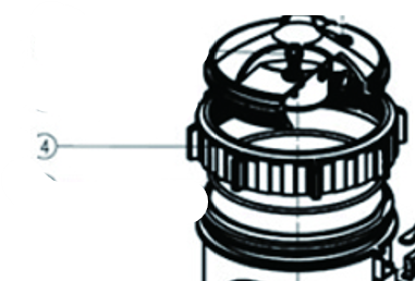 Reliant Cartridge Filter Locking Ring C1025