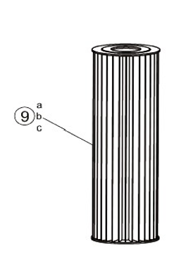 Reliant filter cartridge C2150