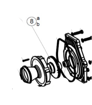 Reliant Pump Impeller for P2410 Series (2004 to Current)