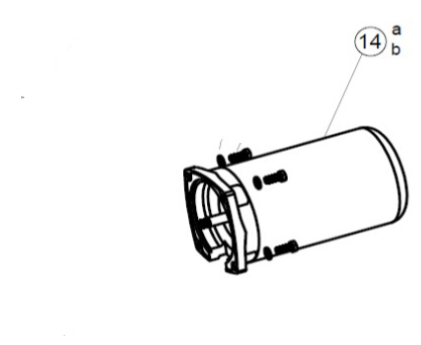 Reliant 1.5Hp replacement motor P2415