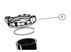 Reliant Pump Housing Lid w/O-Ring for P5015 Series