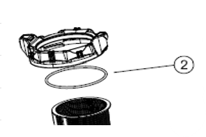 Reliant Pump Housing Lid O-Ring for P5015 Series