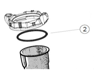 Reliant Pump Housing Lid O-Ring for P2410 / P2415 Series