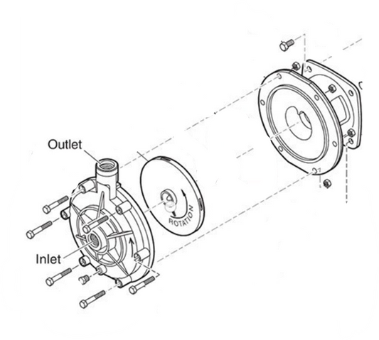 Polaris PB4-60 Housing REF