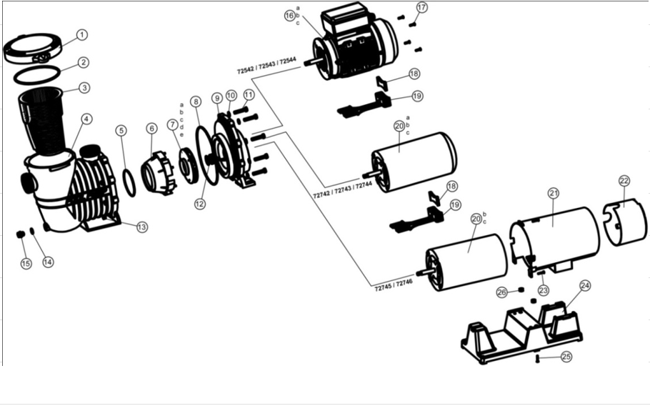 Reliant Pump lid P1700 Series