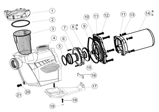 Reliant 1.35hp Pump & Motor P2415