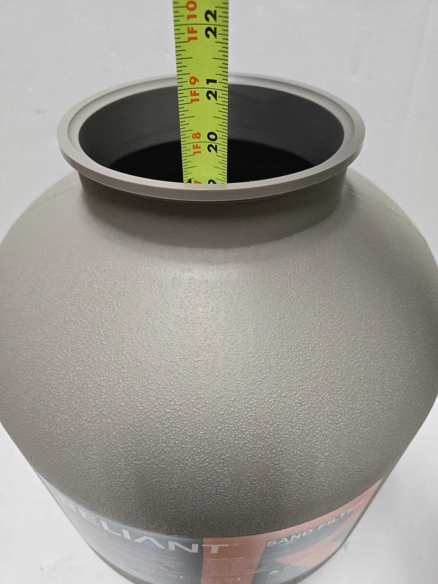 Reliant Sand Filter Tank Body 19" for F116T / S116T Series
