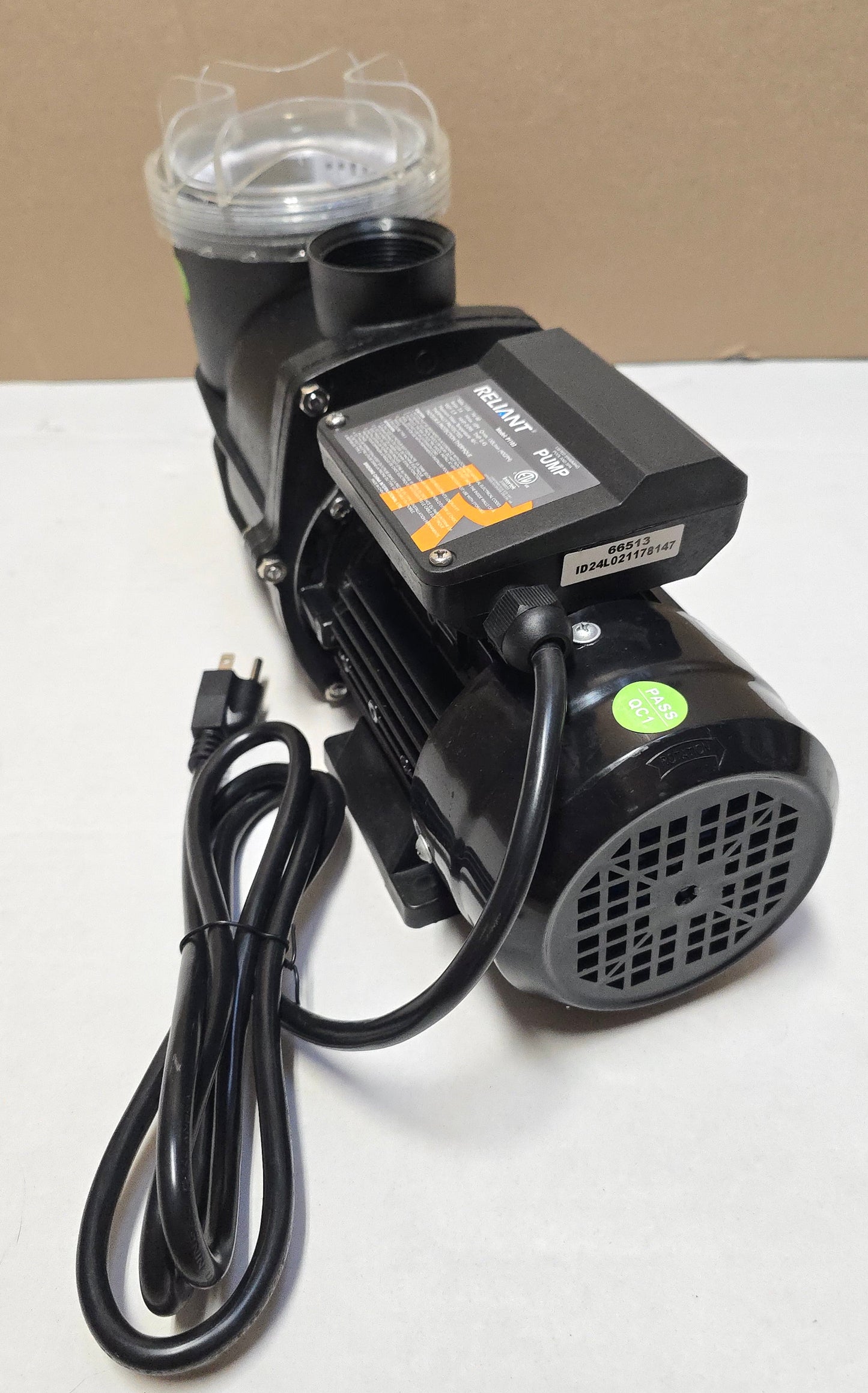 Reliant 0.35hp Above Ground Pool Pump P1103 Series for Skid Pack Combo F116T1103