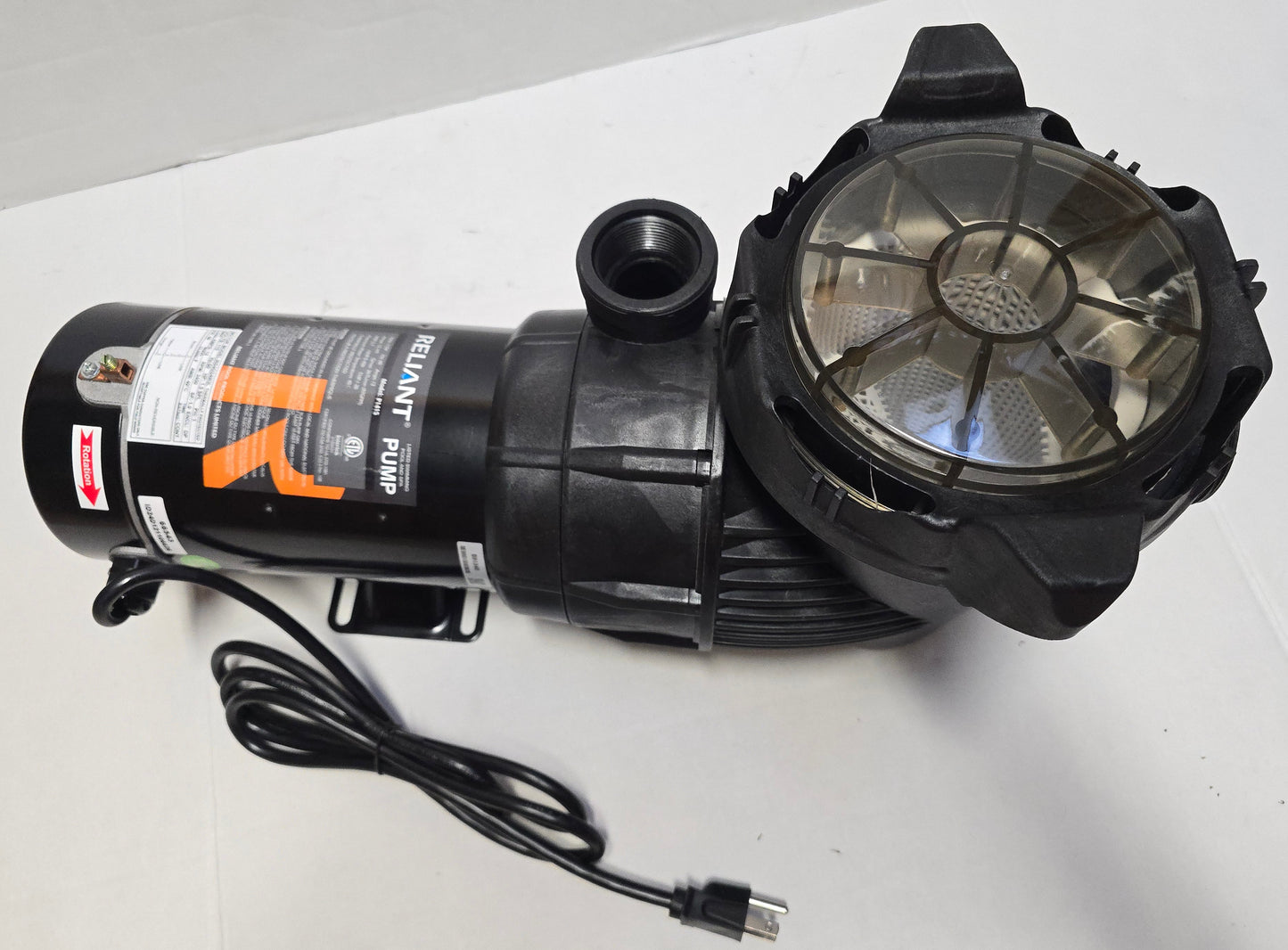 Reliant PF Pro 1.5hp Above Ground Pool Pump P1415 Series for Combo Pack F124T1415