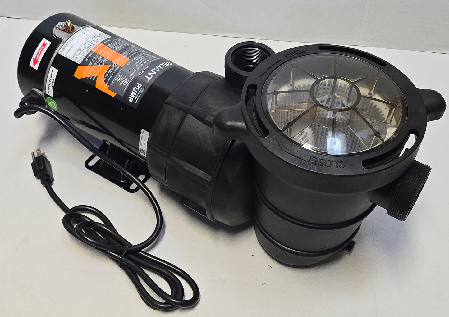 Reliant PF Pro 1.5hp Above Ground Pool Pump P1215 Series for Skid Pack Combo F124T1215