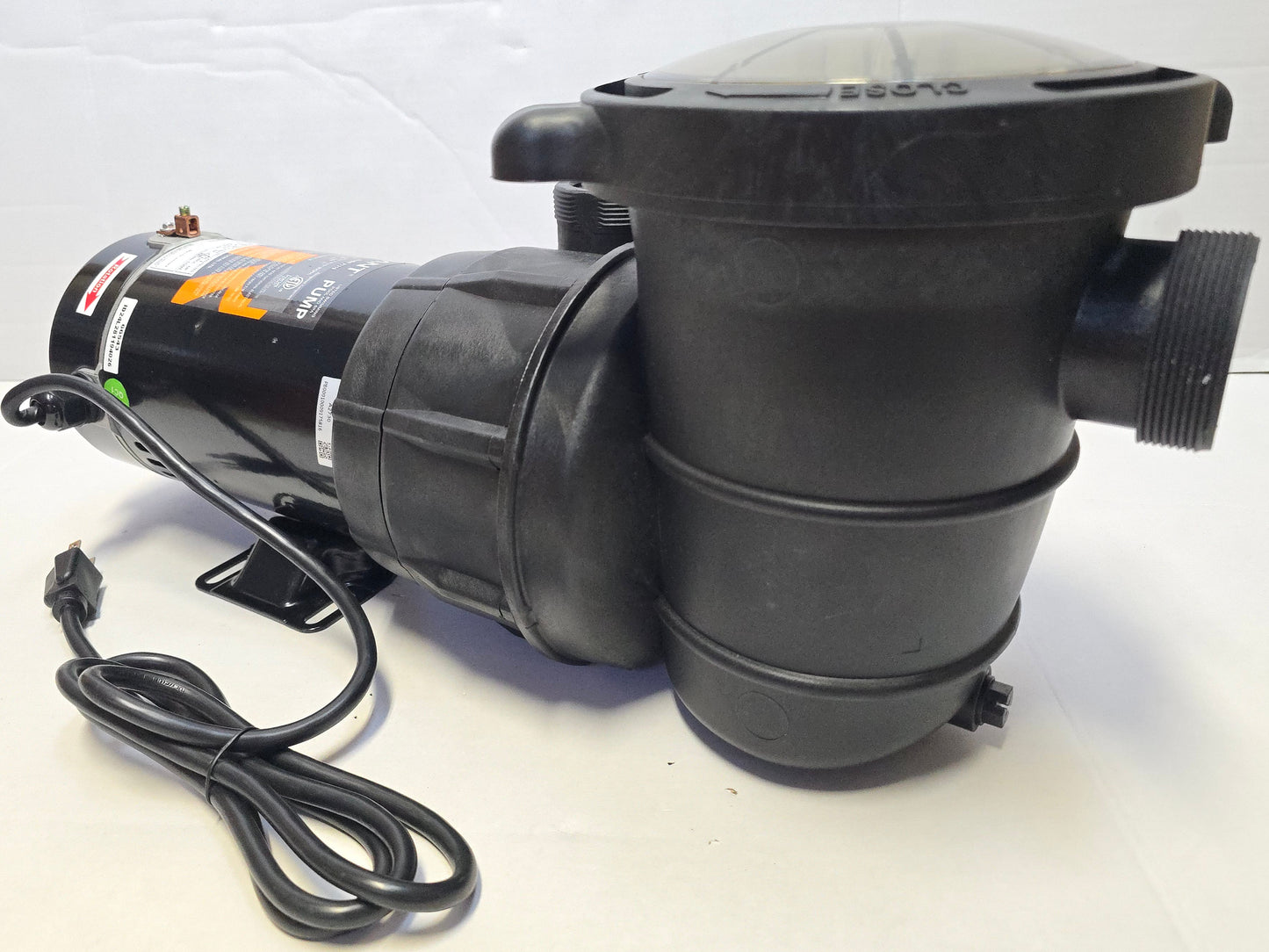 Reliant PF Pro 1.5hp Above Ground Pool Pump P1215 Series for Skid Pack Combo F124T1215