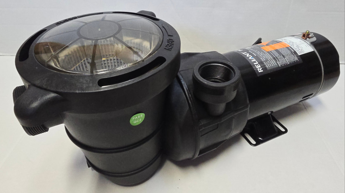 Reliant PF Pro 1.5hp Above Ground Pool Pump P1215 Series for Skid Pack Combo F124T1215